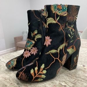 Steven by Steve Madden sequined ankle boots